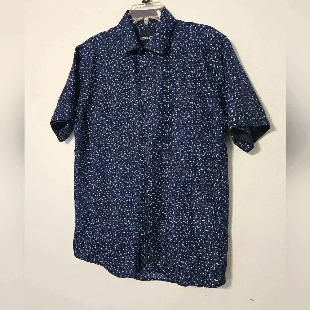 Silver Stone Dress Shirt Modern Fit